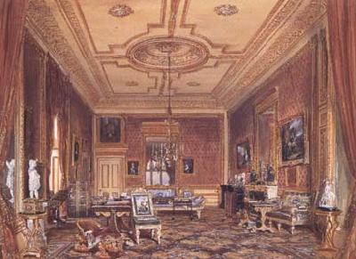 Nash, Joseph The Queen's Sitting Room (mk25) France oil painting art